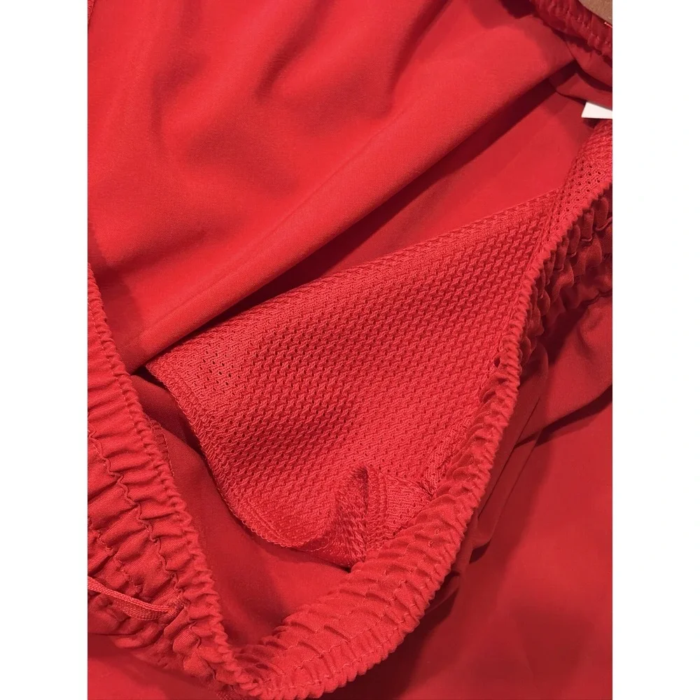 Jordan Sport Dri-FIT Woven Diamond Shorts Mens Large Gym Red FQ2989-688
